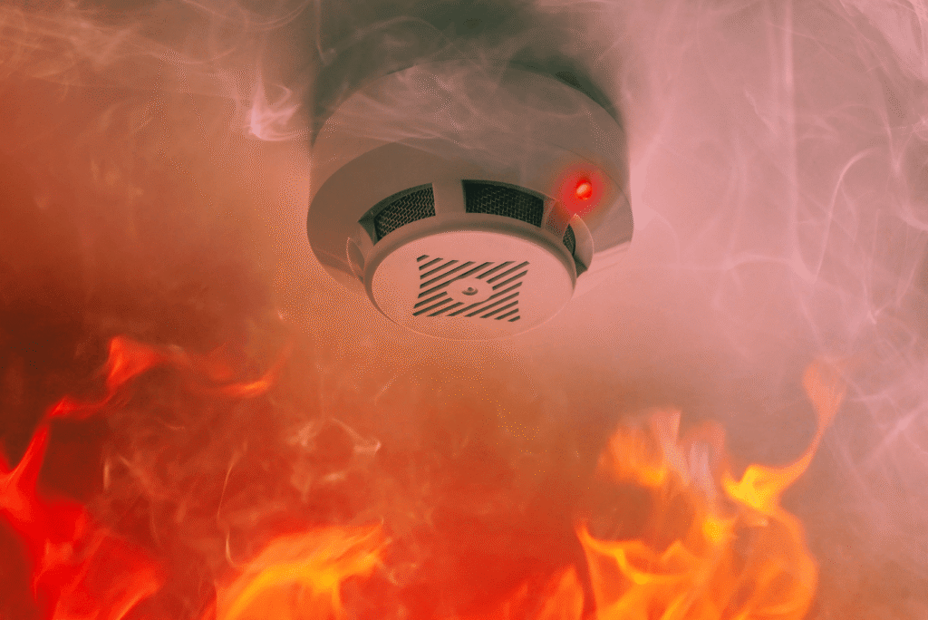 Smoke and fire alarm installation by Pro Safety Certificates